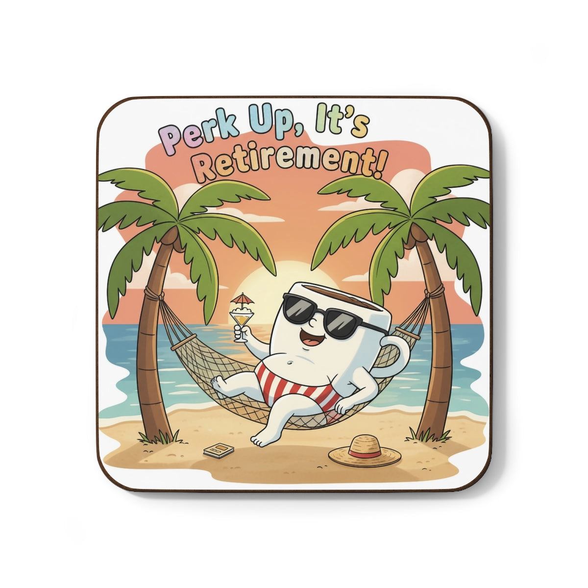 Perk Up It's Retirement Vacation Beach Themed product