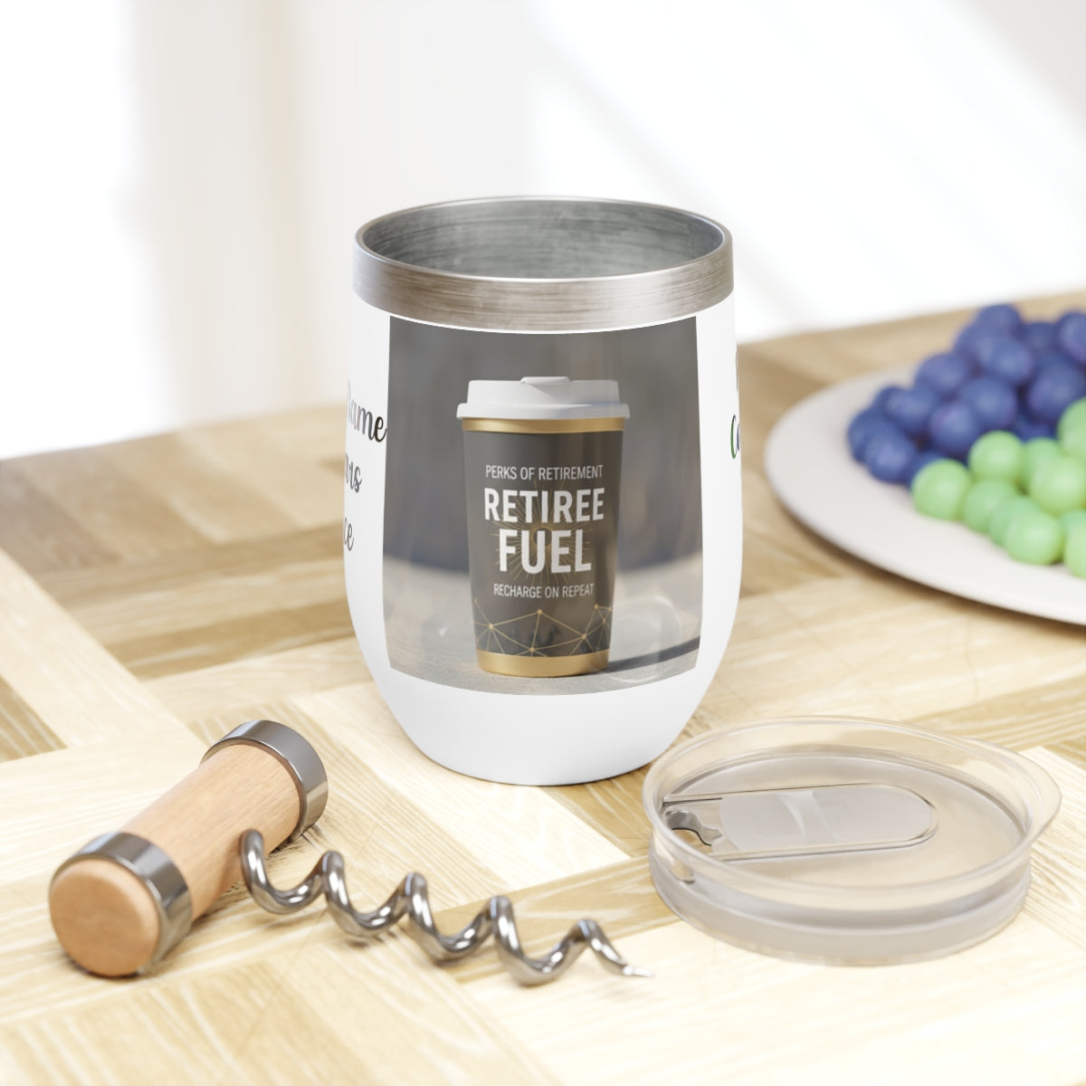 Retiree Fuel Insulated Travel Mug For Fresh Beverages