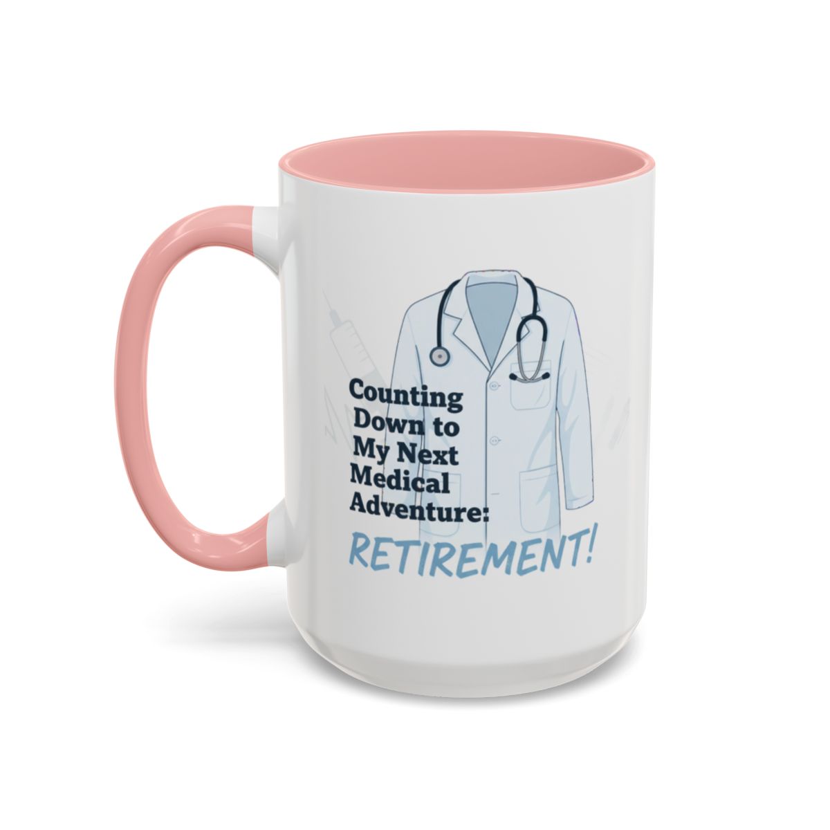 Counting Down to My Next Medical Adventure | Retirement Mugs - Retiree Gifts Retirement Party