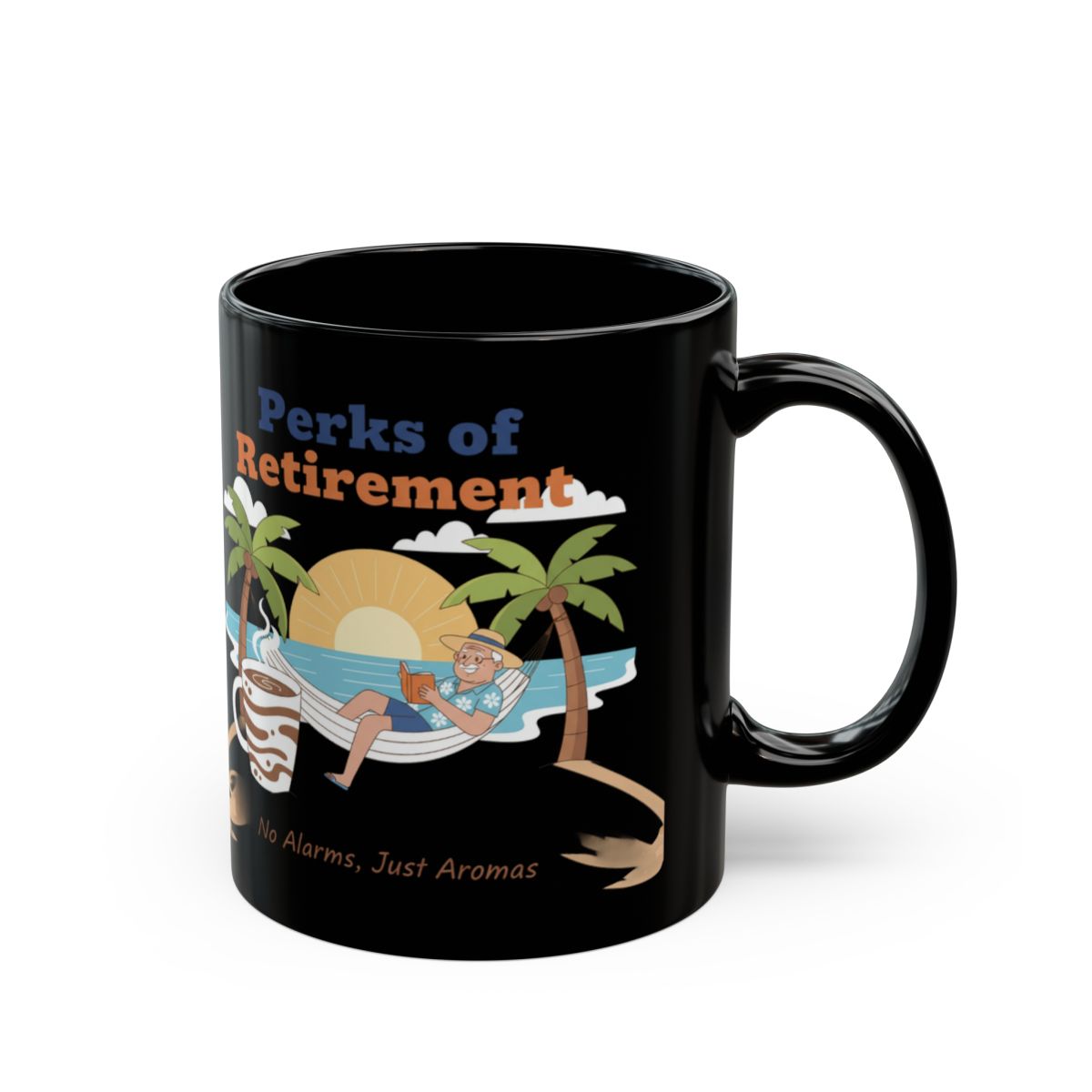 Embrace Relaxation with Perks of Retirement Mug