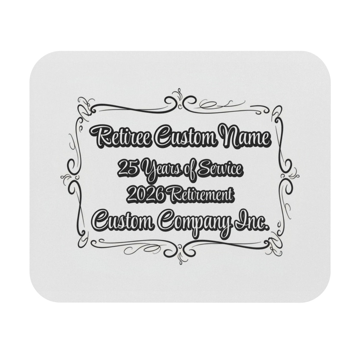 Retiree Custom Name 25 Years of Service 2026 Retirement