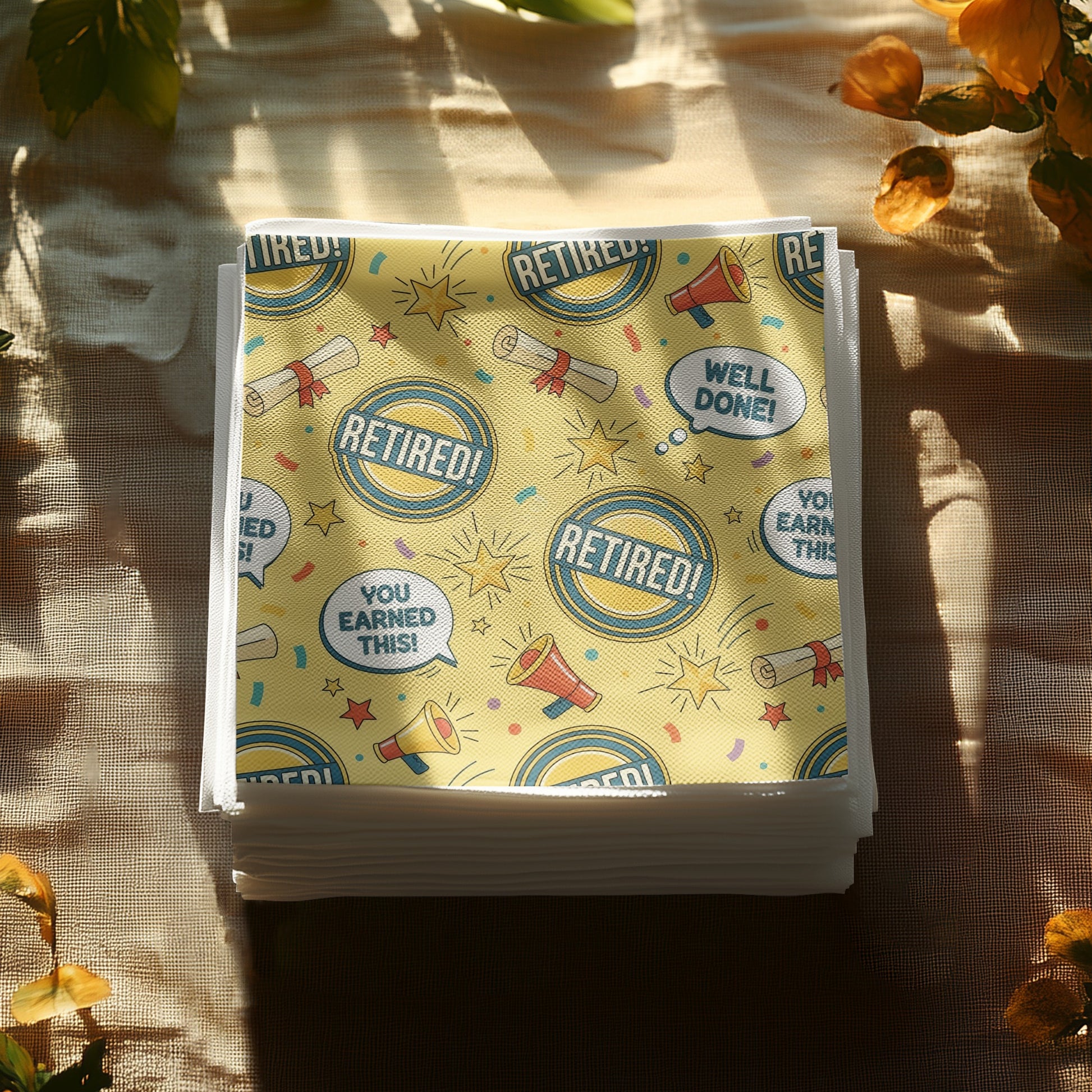 Congratulations Retirement Celebration Napkins