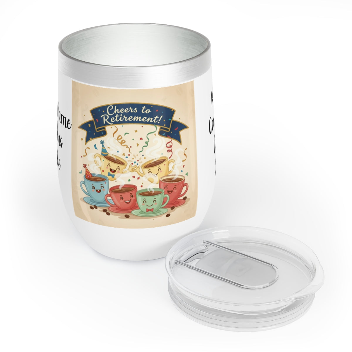 Cheers to Retirement Festive Celebration Mug