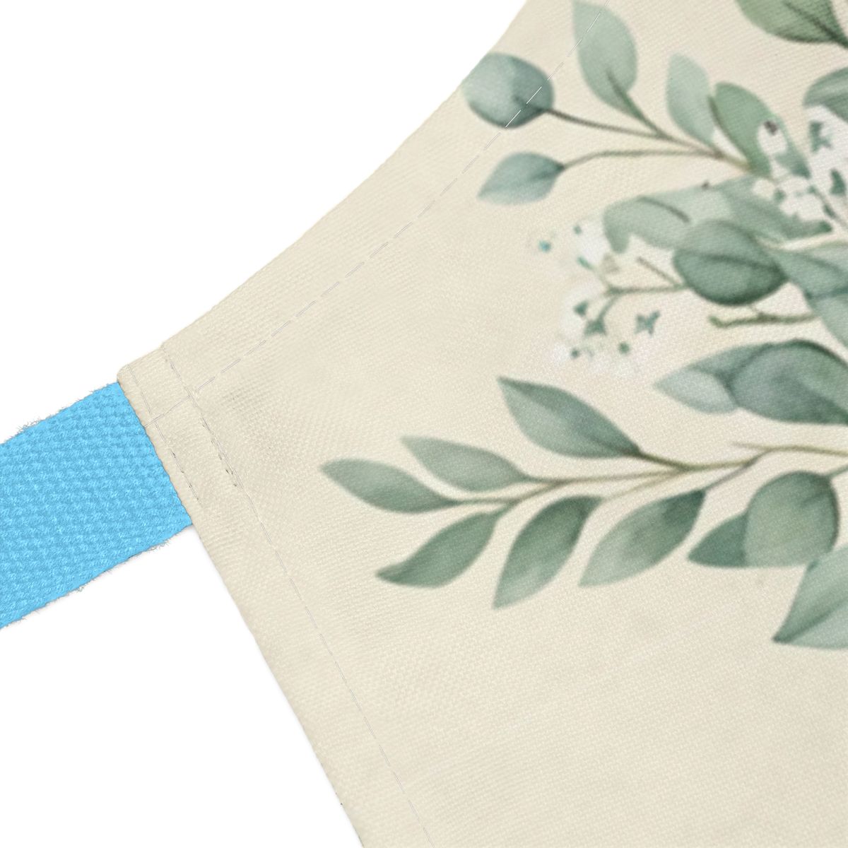 Elegant Botanical Design on Reusable Garden Apron
