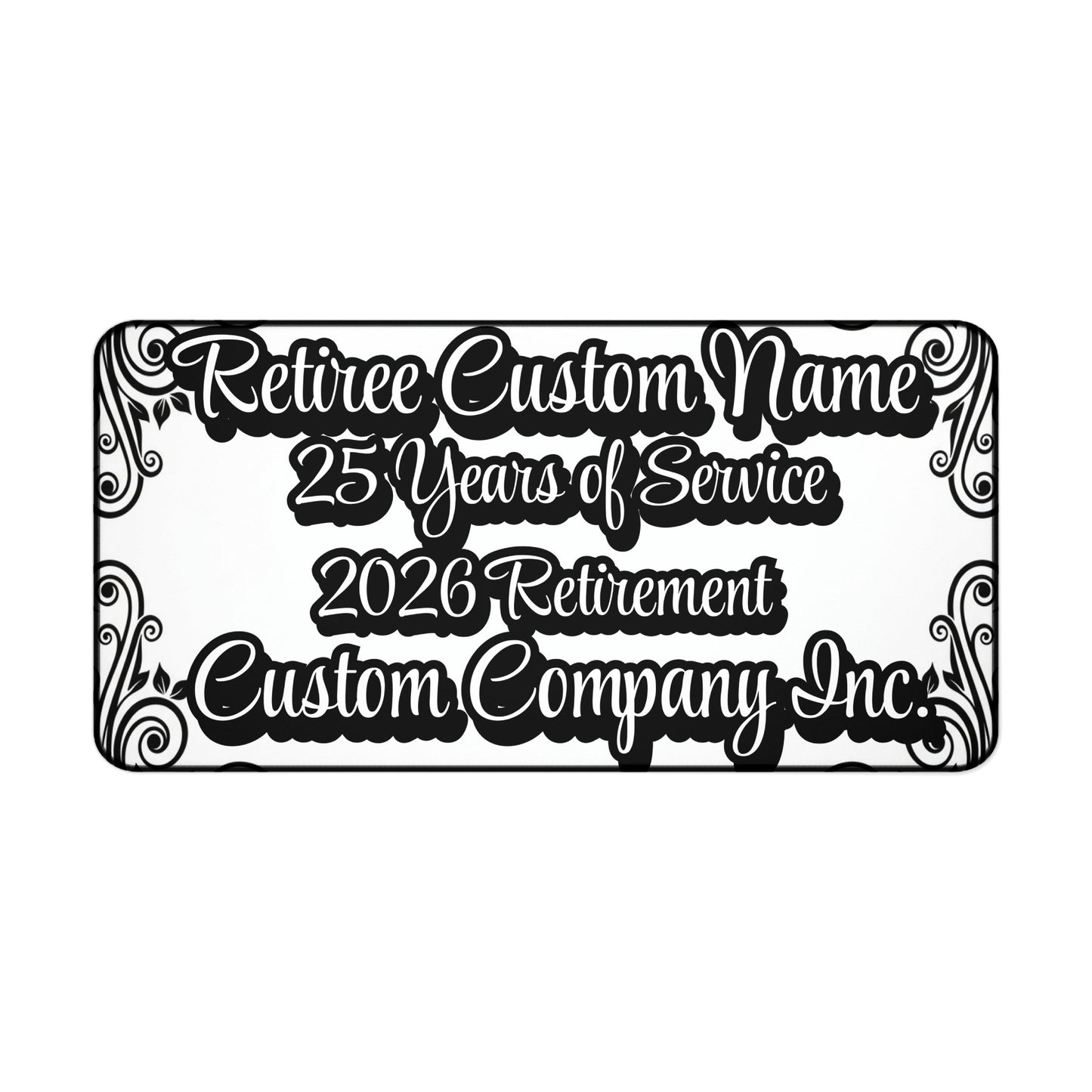 Retiree Custom Name 25 Years Company Inc Retirement product
