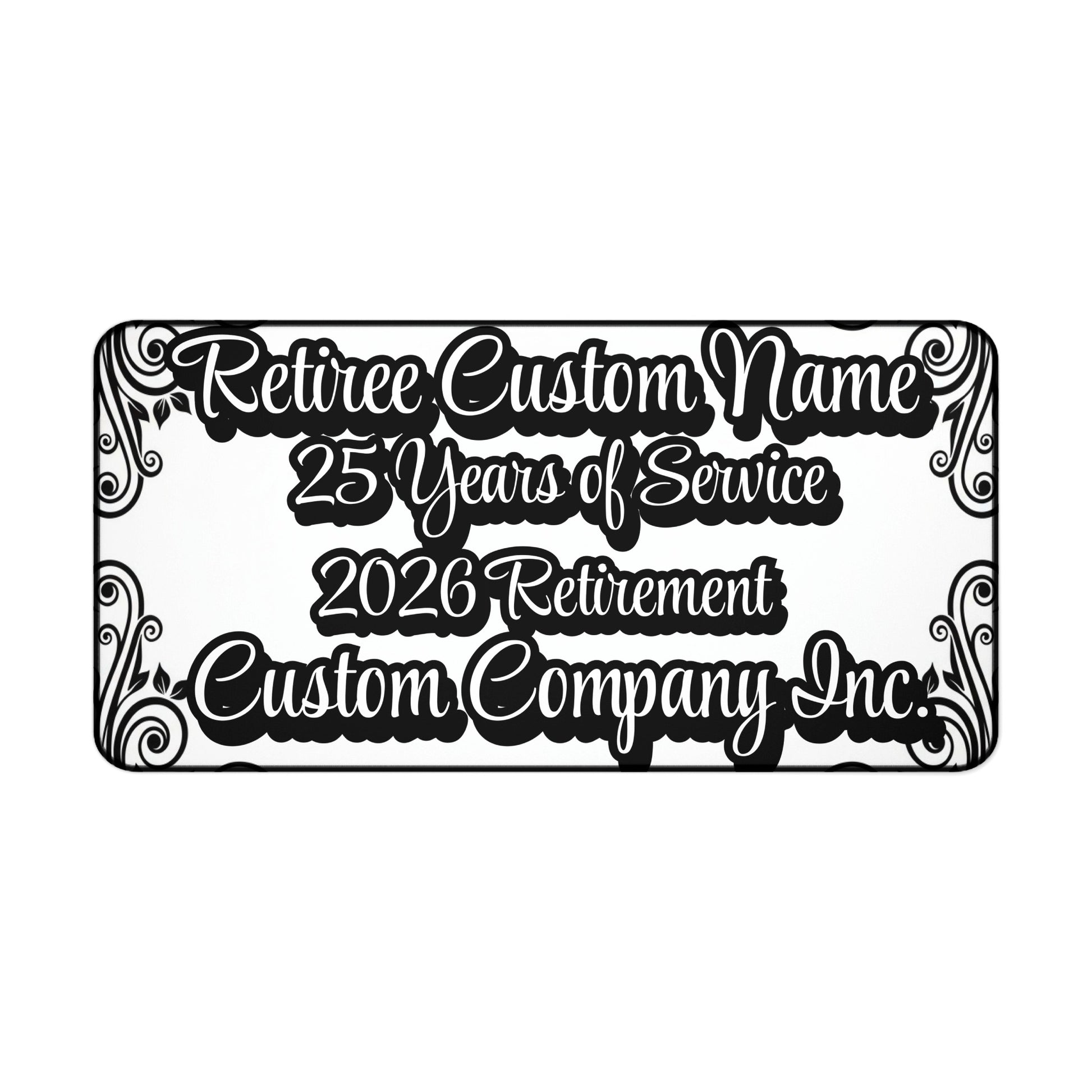 Retiree Custom Name 25 Years Company Inc Retirement product