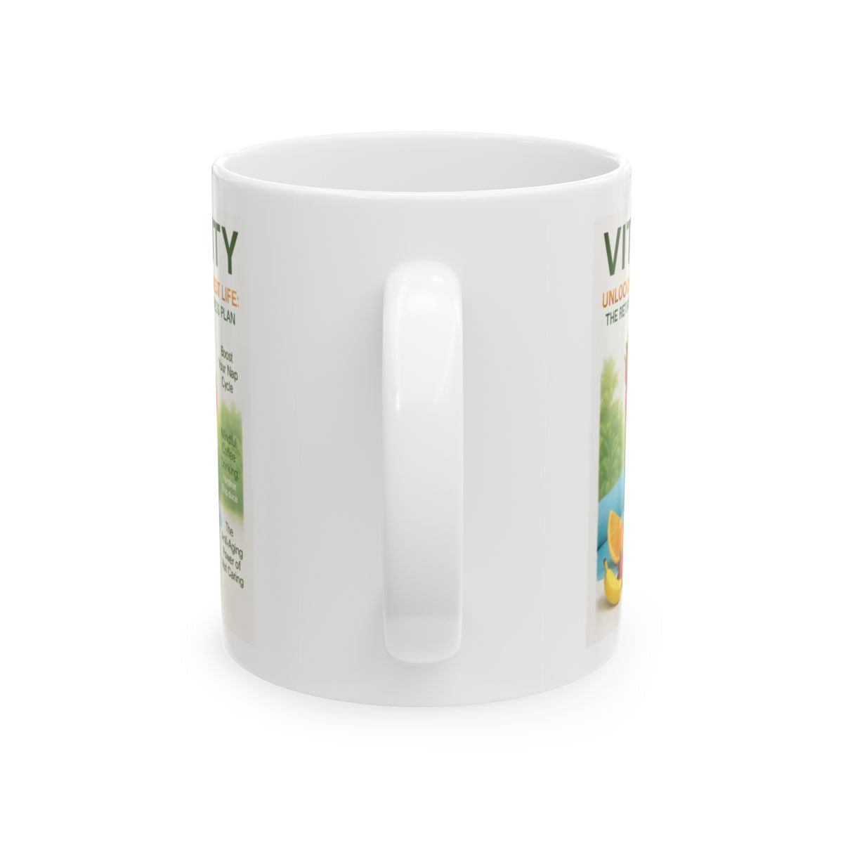 Vibrant Motivational Design Ceramic Coffee Mug
