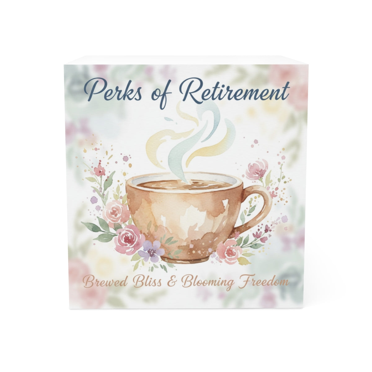 Perks of Retirement Brewed Bliss Blooming Freedom Product