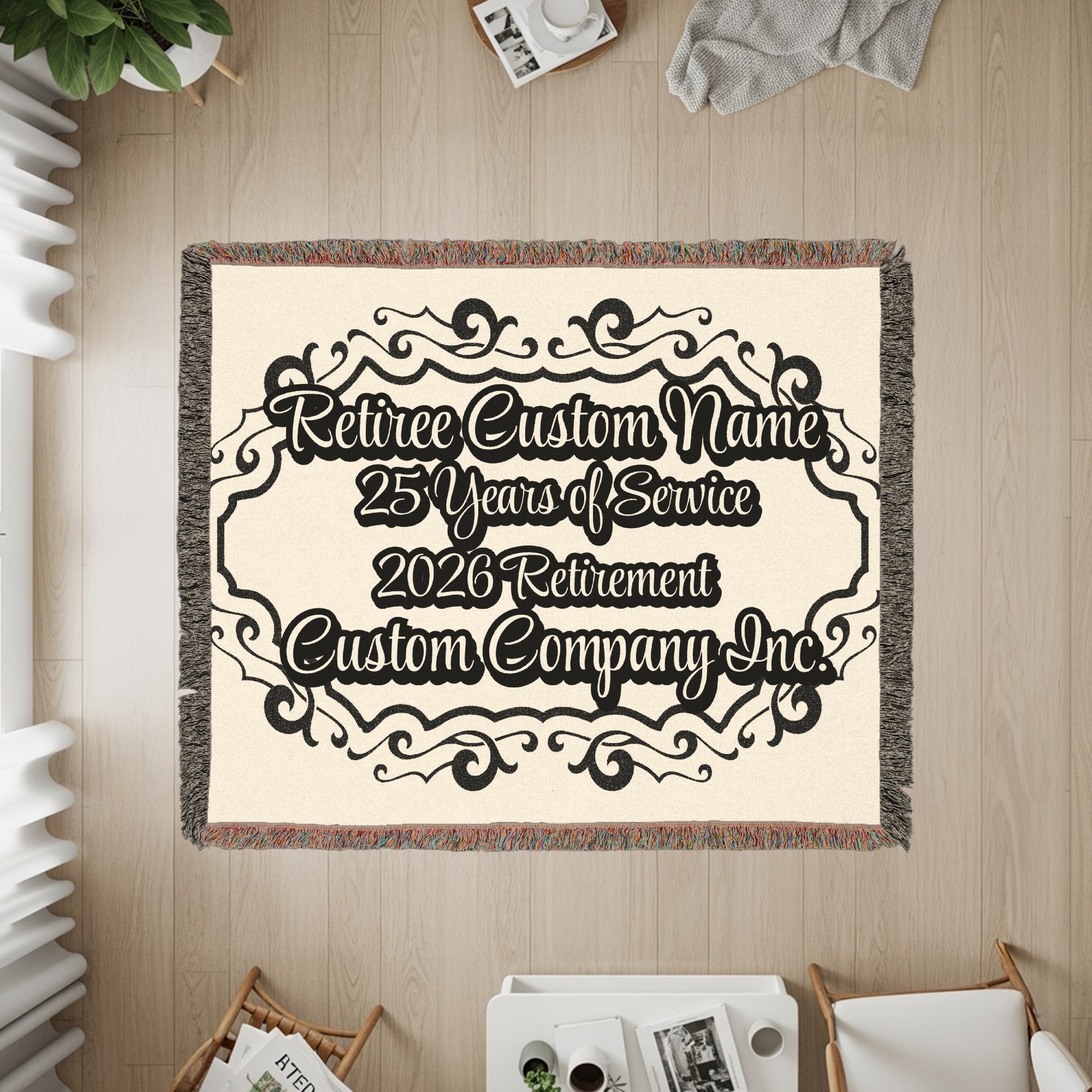 Retiree Custom Name 25 Years of Service 2026 Retirement product