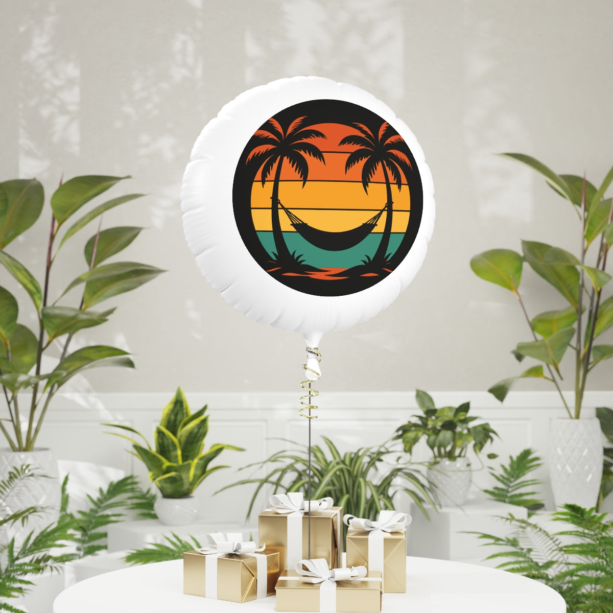 Retirement is a Beach | Living the Dream | Welcome to the beach retirement life on Mylar Ballons 11in or 22in - Retiree Gifts Retirement Party