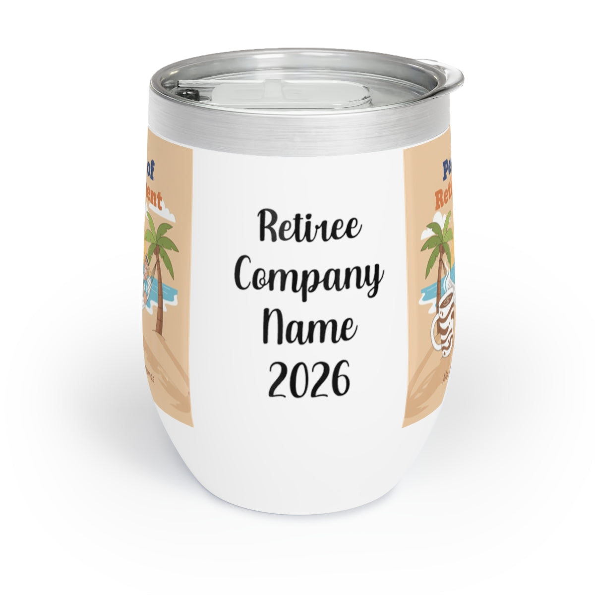 Personalized Retirement Company Gift 2026 Tumbler