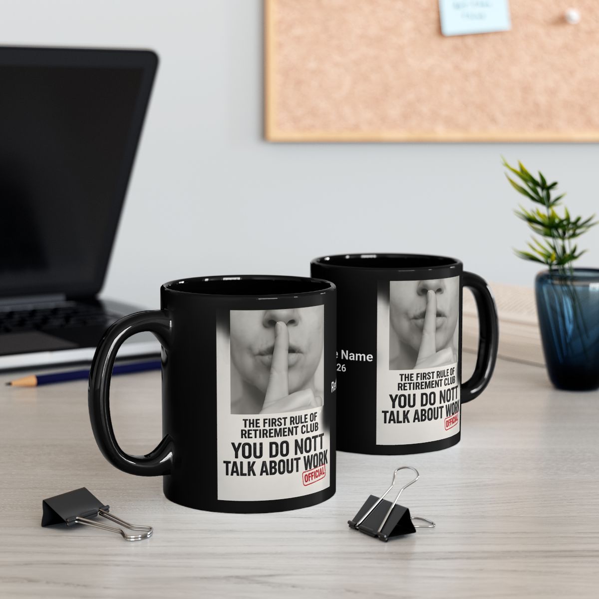 The First Rule of Retirement Club Mug For Office Desk