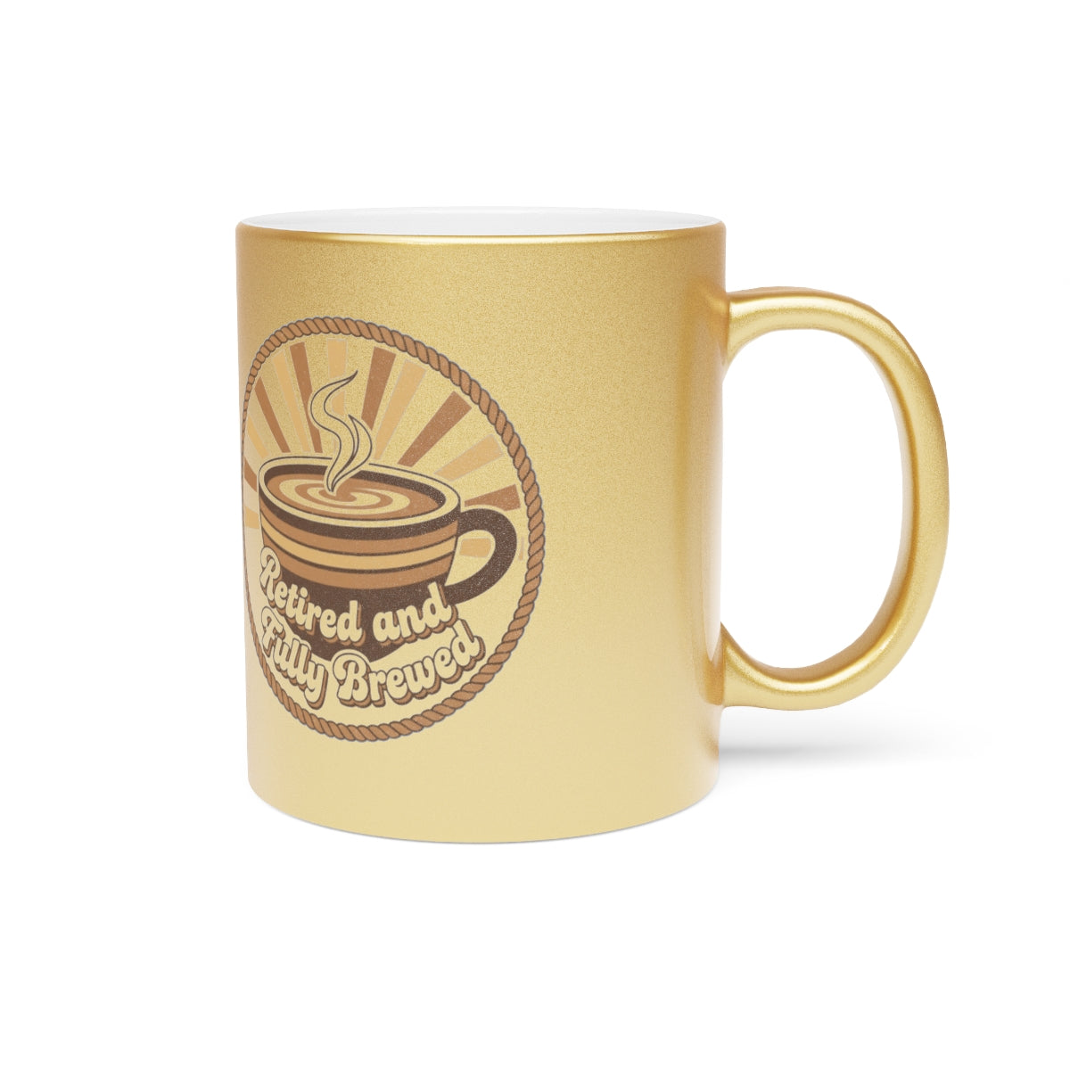Retired and Fully Brewed Coffee Mug Retirement Gift