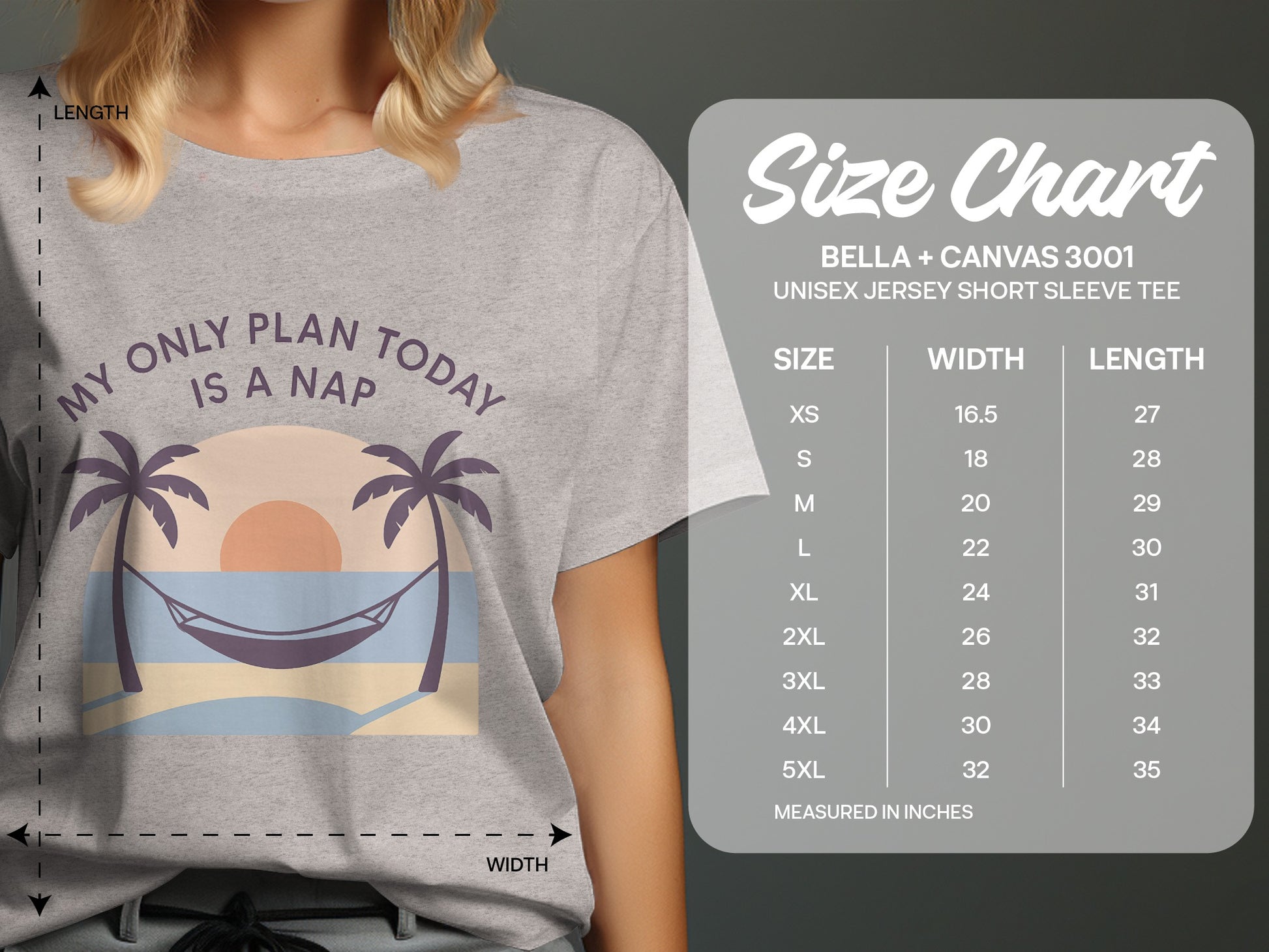 My Only Plan Today Is A Nap | Relaxing Days |Soft Color Bella T-Shirts - Retiree Gifts Retirement Party