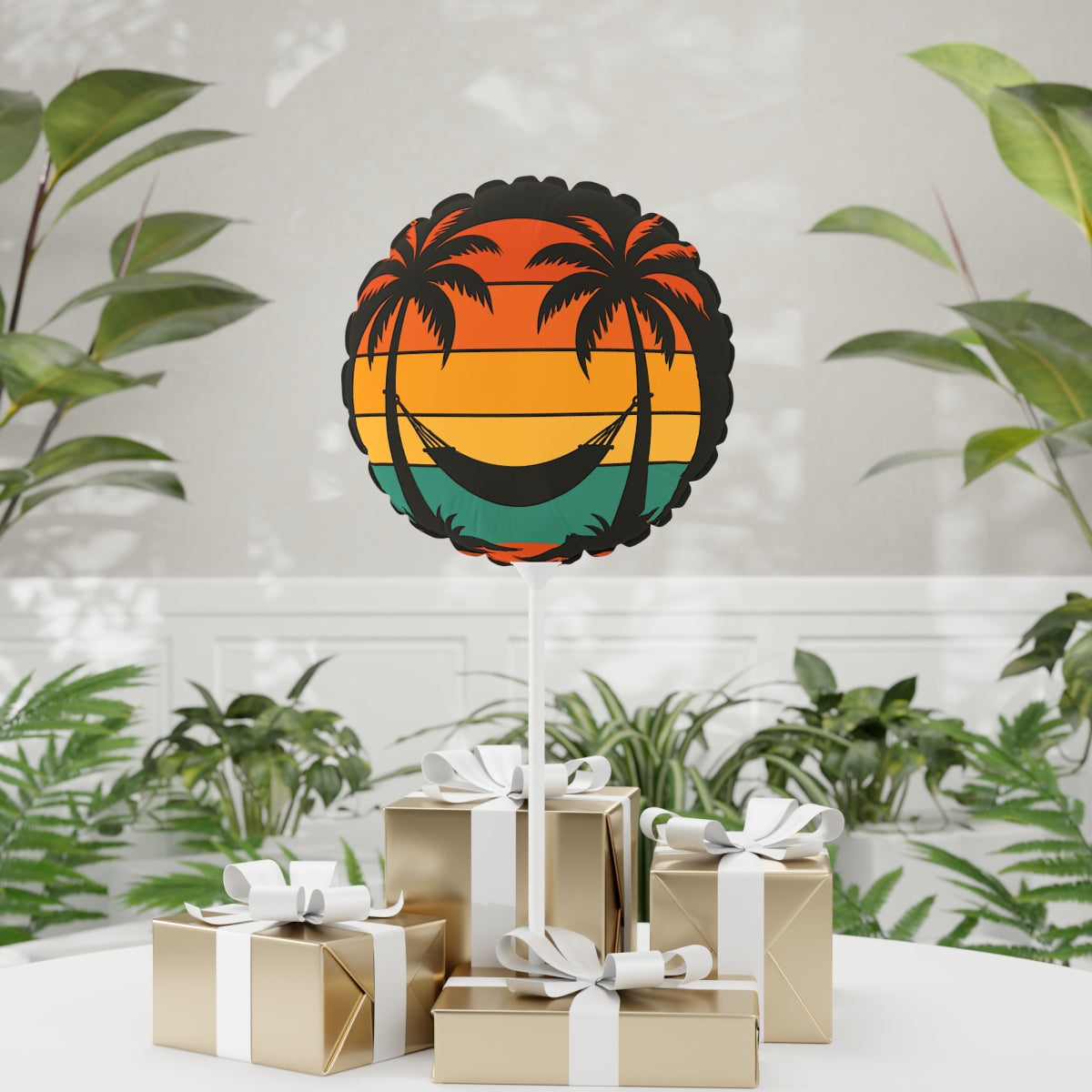 Retirement is a Beach | Living the Dream | Welcome to the beach retirement life on Mylar Ballons 11in or 22in - Retiree Gifts Retirement Party