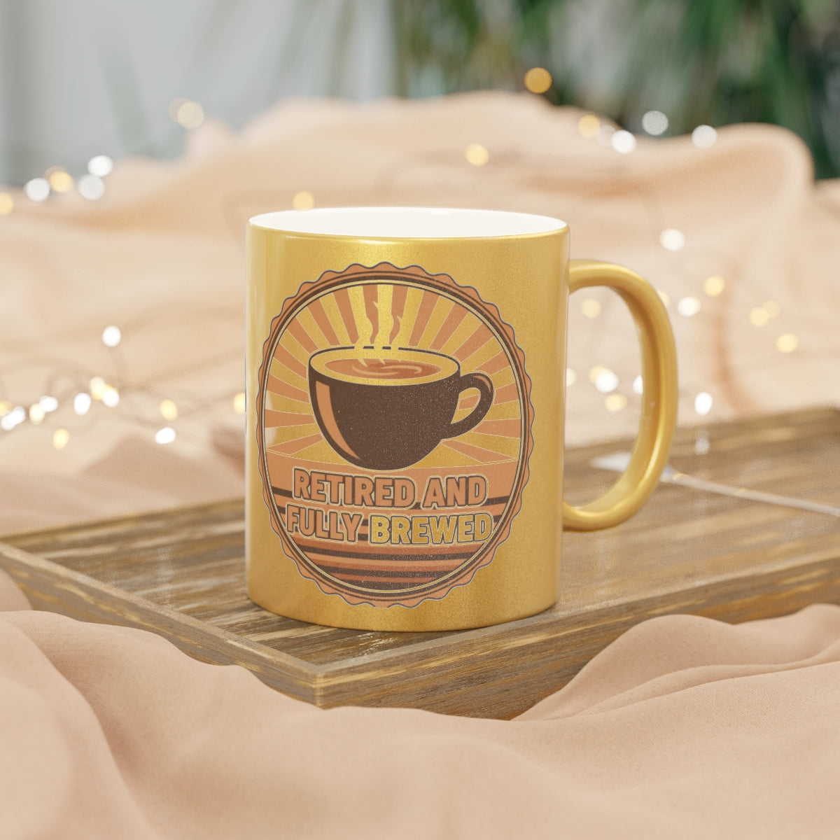 Retired And Fully Brewed Coffee Mug Ideal For Retirees