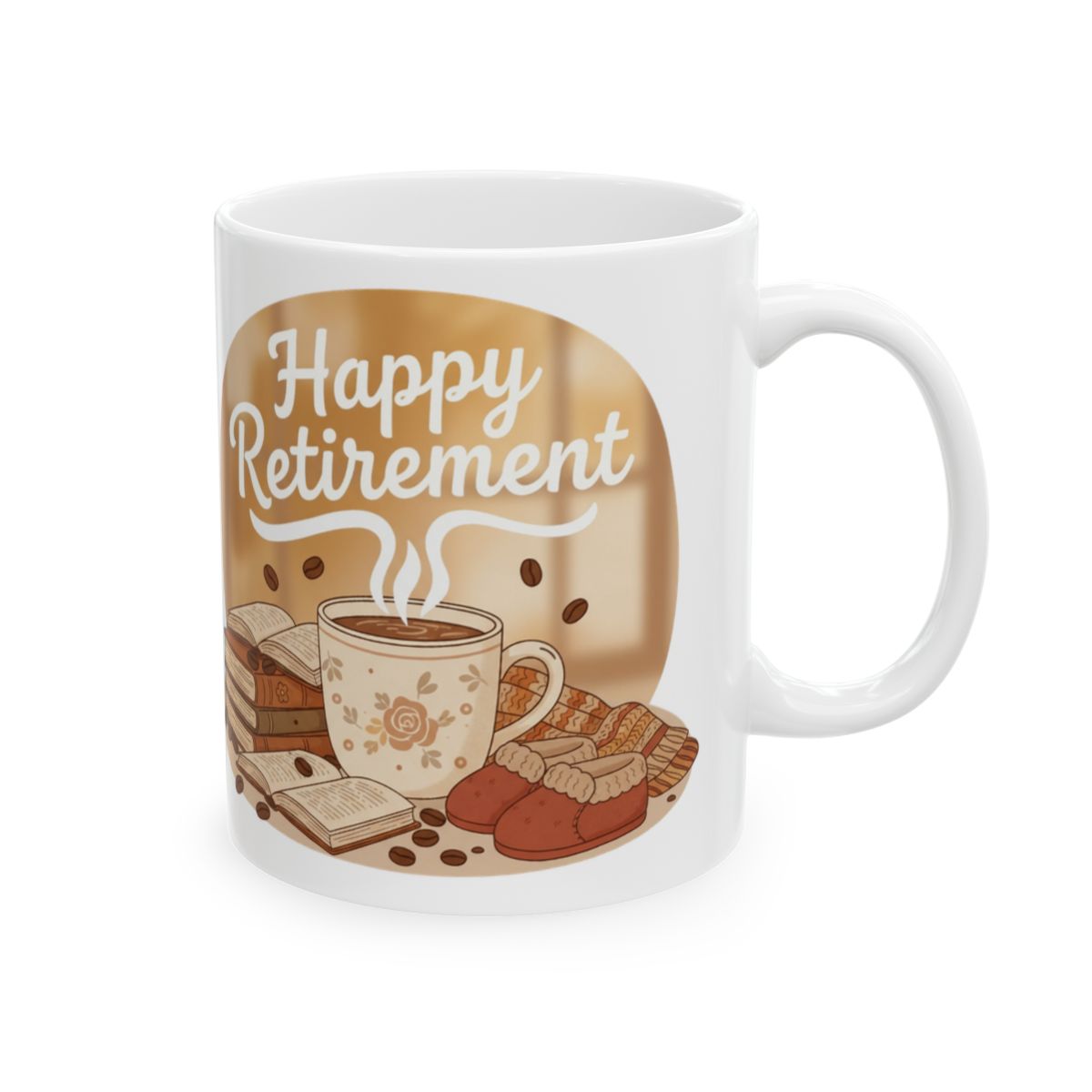 Happy Retirement Coffee Time Celebration Mug