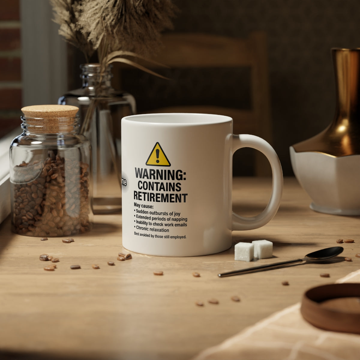 Funny Retirement Coffee Mug for Humorous Gift Ideas