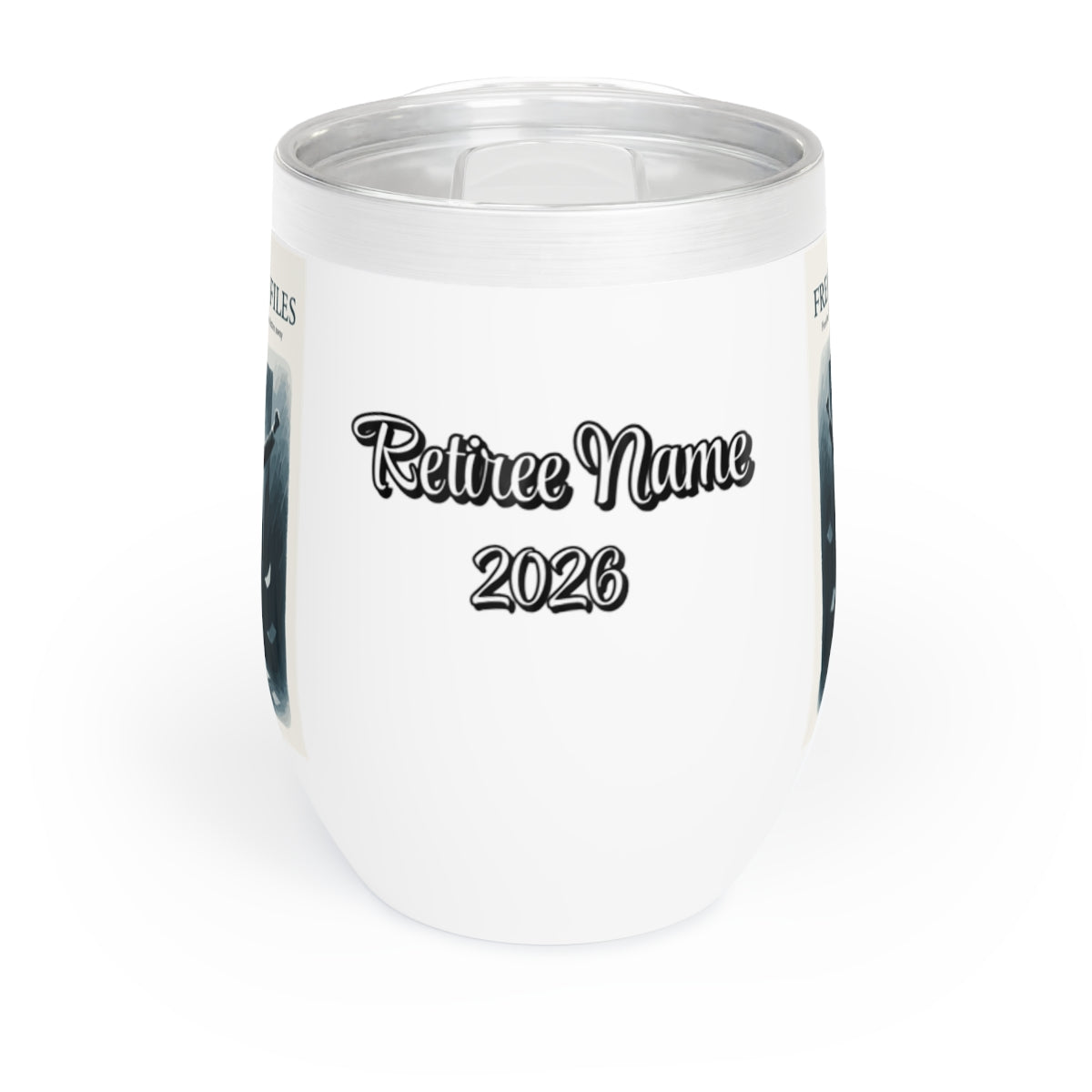 THE FREEDOM FILES | Freedom was only one resignation letter away Personalized Wine Tumbler - Retiree Gifts Retirement Party