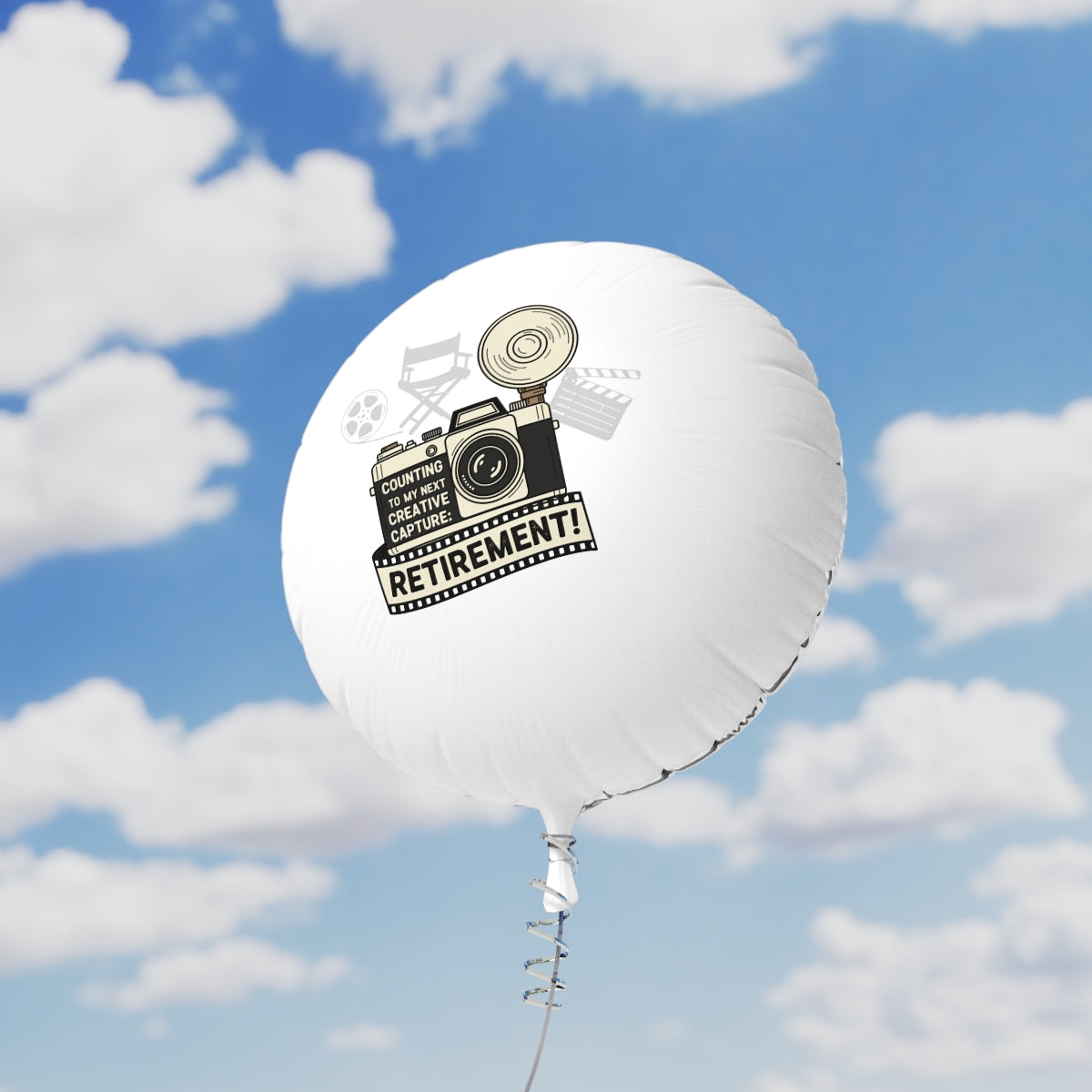 Counting To My Next Creative Capture Retirement | Retirement | Celebrate with a Personalized 11in or 22in Mylar Ballon - Retiree Gifts Retirement Party