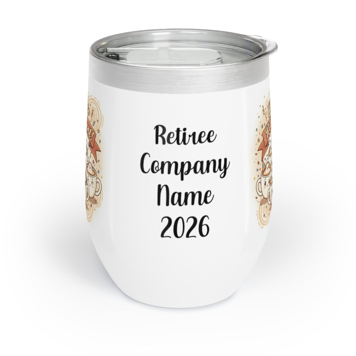 Retiree Company Name 2026 Retirement Gift Tumbler