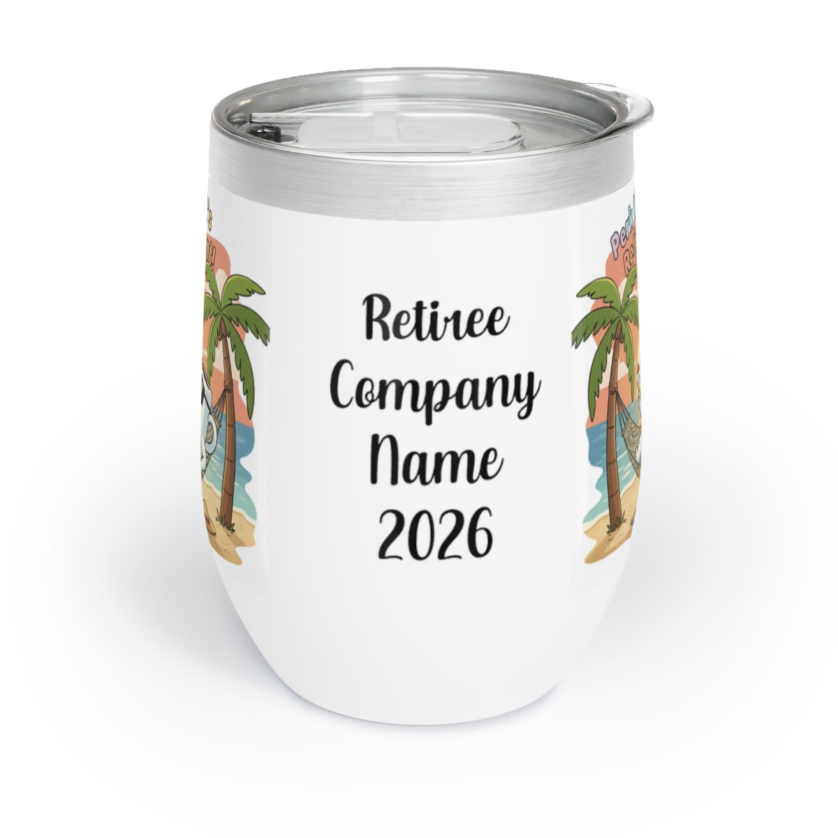 Personalized Retiree Company Name 2026 Tumbler Product