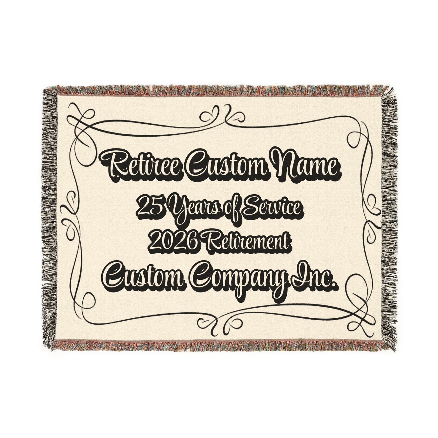 Retiree Custom Name 25 Years Custom Company Inc product