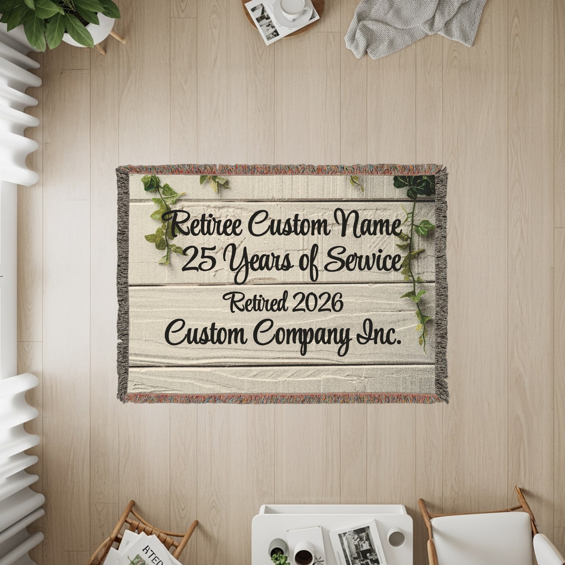 Retiree Custom Name 25 Years of Service Retired 2026 product