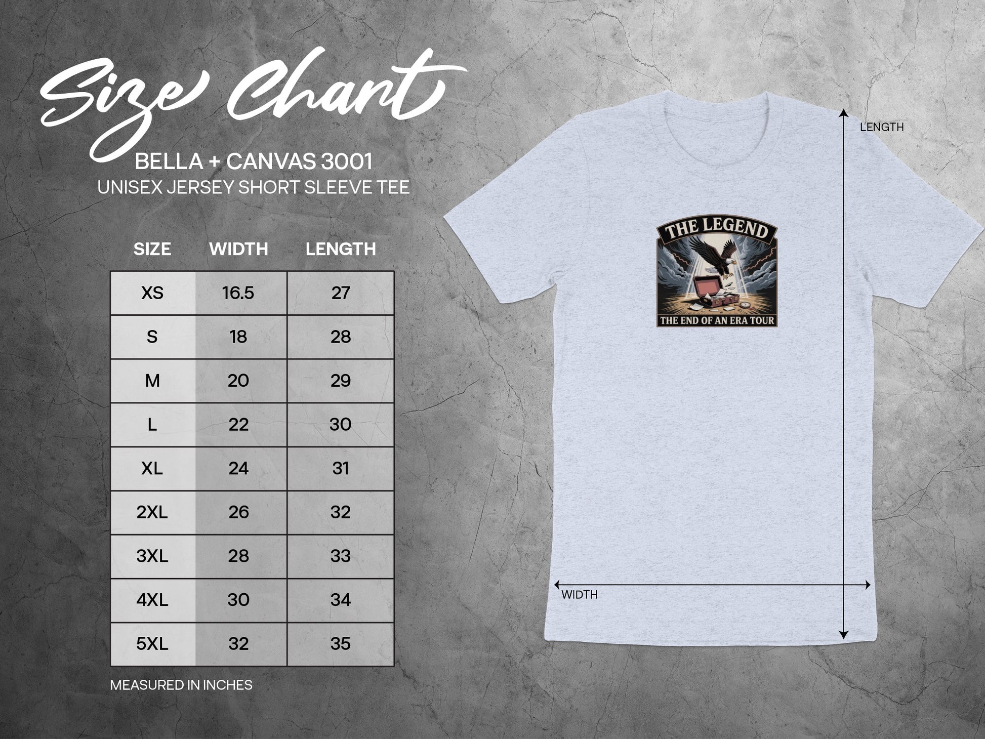 The Legend End Of An Era Tour | Retiring Gift | Soft Color Bella T-Shirts - Retiree Gifts Retirement Party