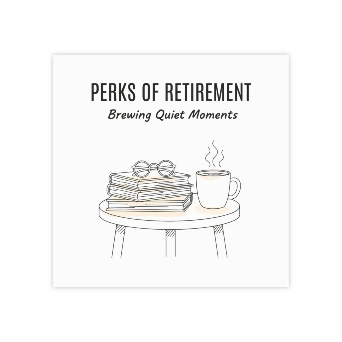 Perks of Retirement Brewing Quiet Moments product