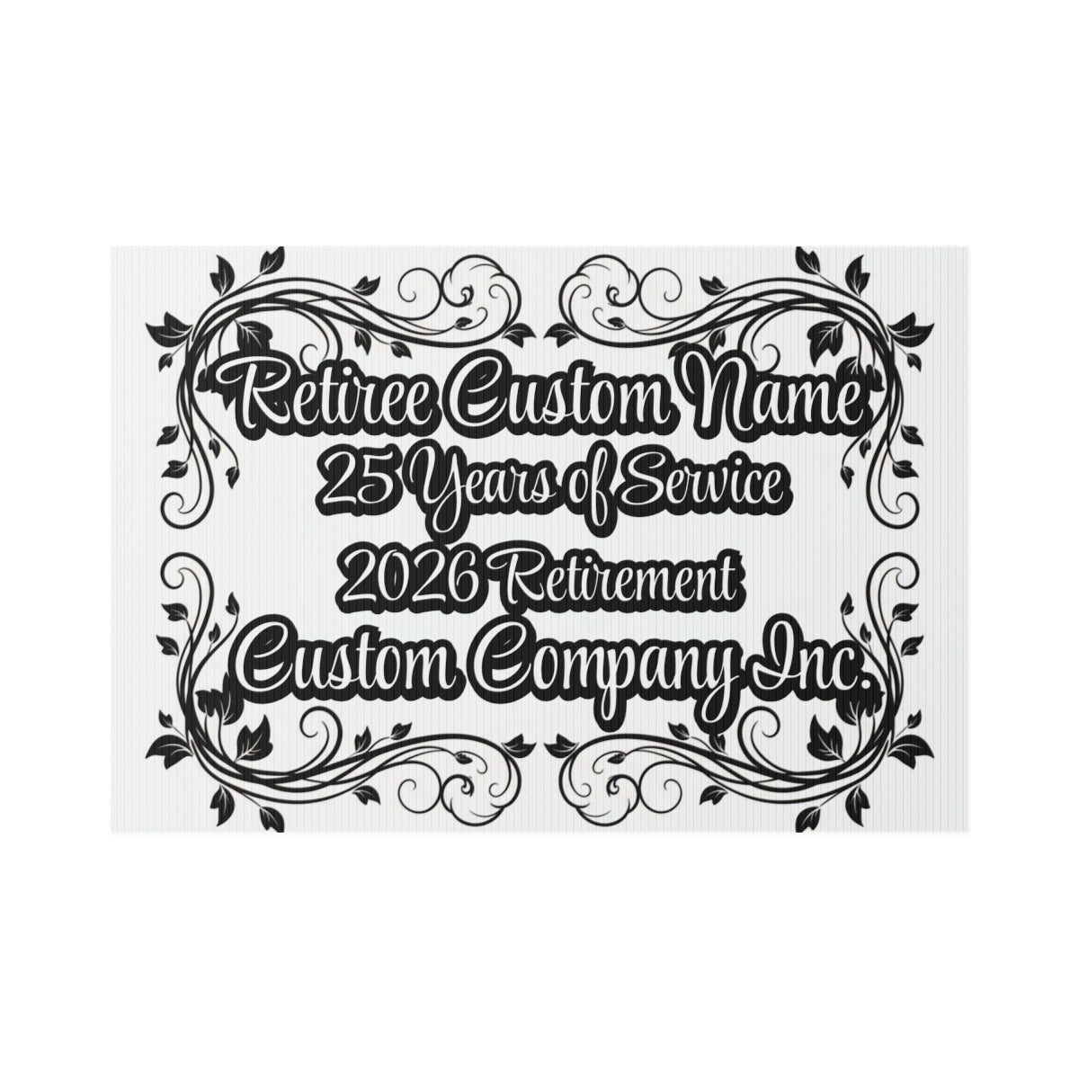 Retiree Custom Name 25 Years 2026 Retirement product