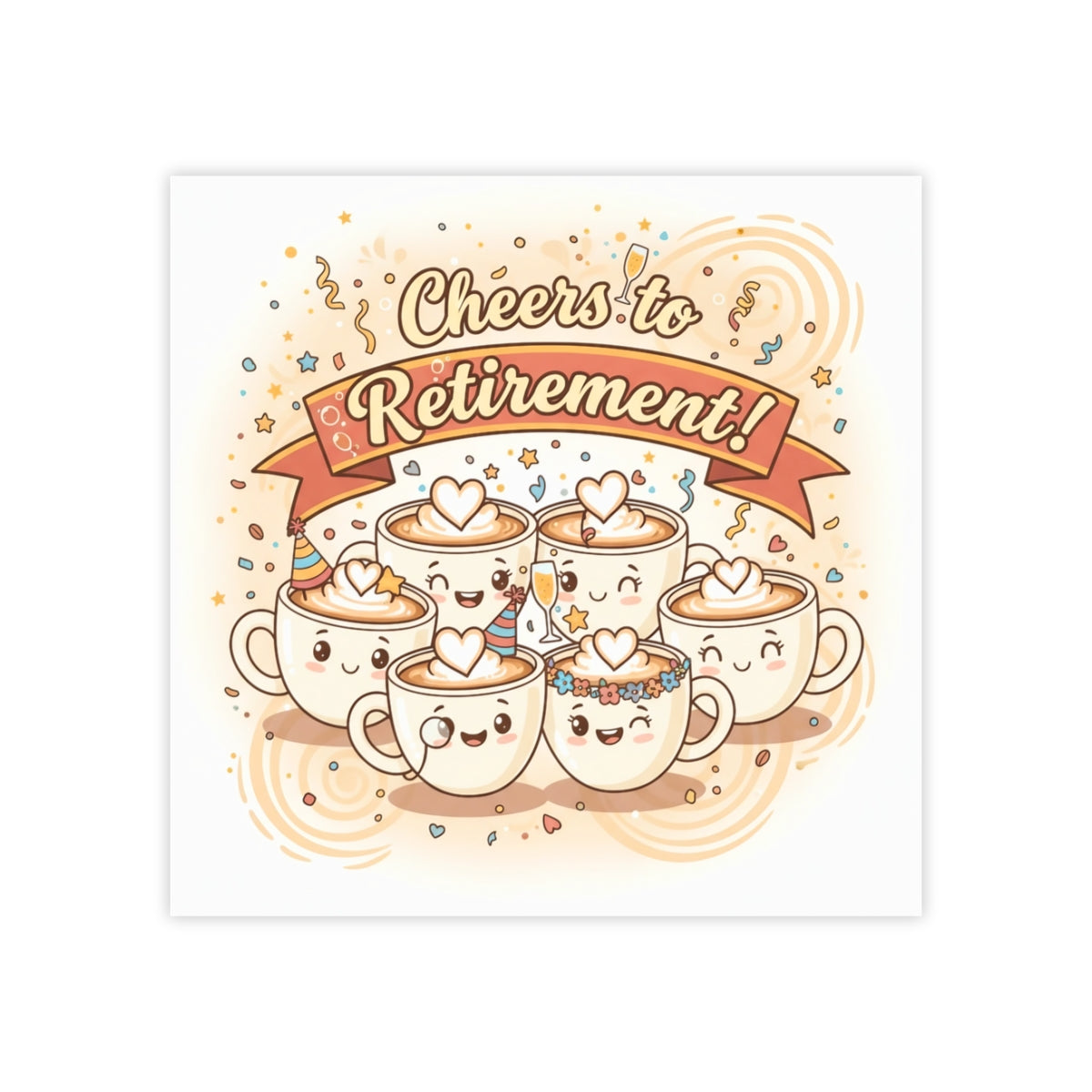 Cheers to Retirement Adorable Coffee Mug Product