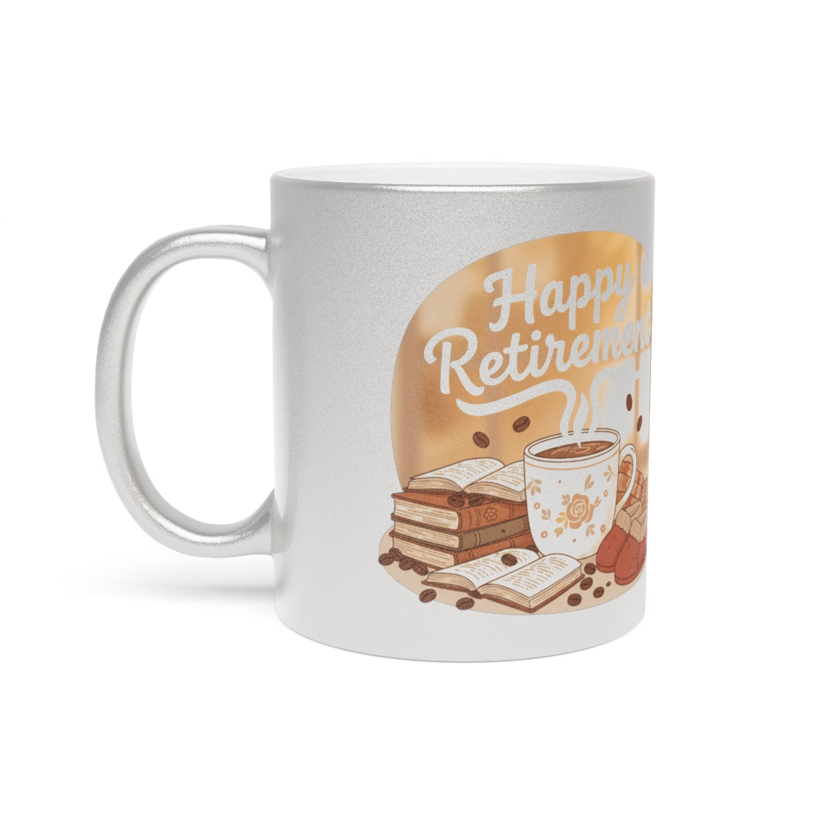 Happy Retirement Coffee Design Ceramic Mug