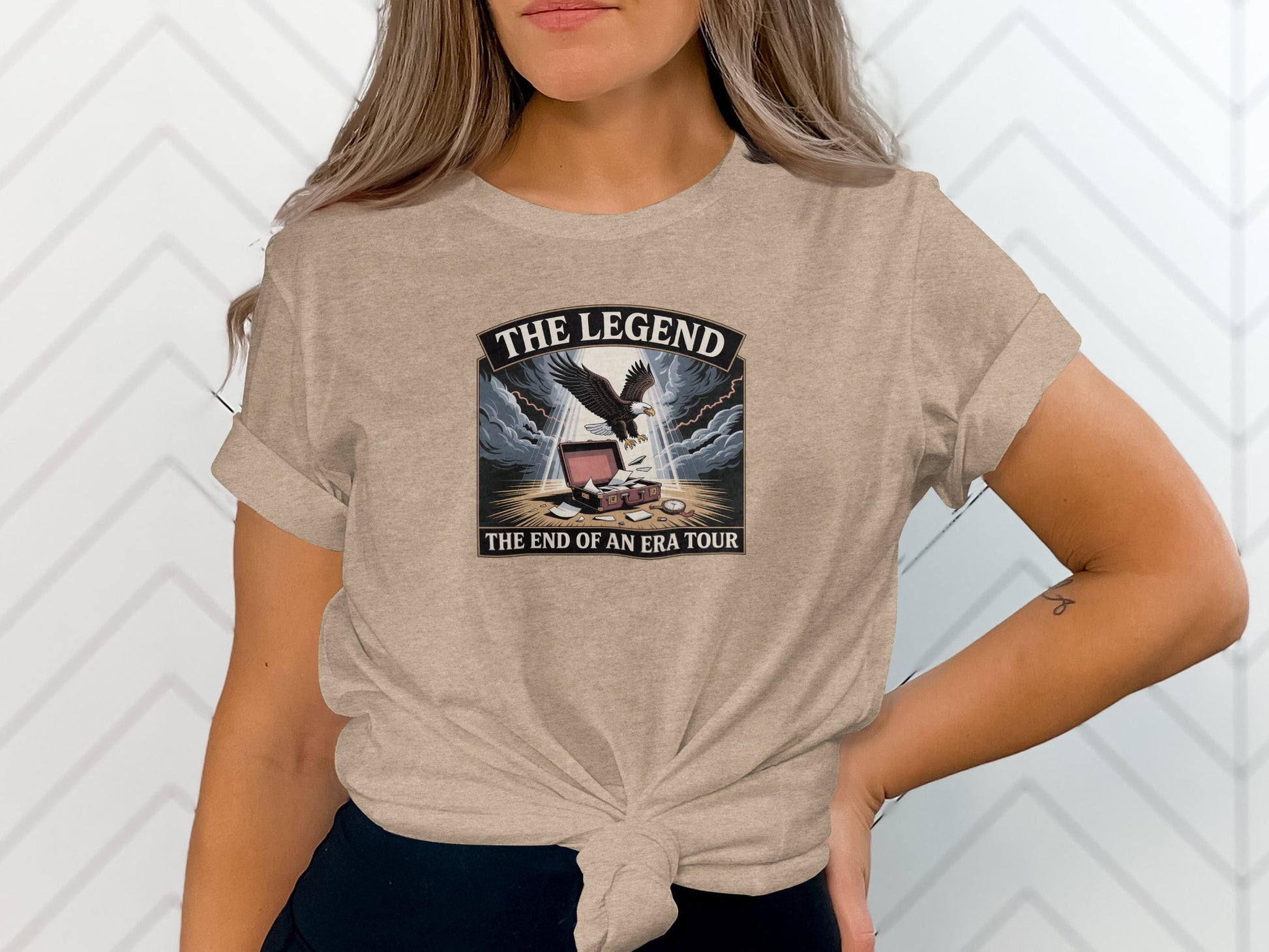 The Legend End Of An Era Tour | Retiring Gift | Soft Color Bella T-Shirts - Retiree Gifts Retirement Party