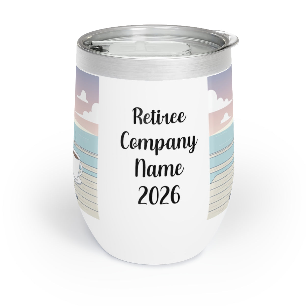 Personalized Retiree Company Name 2026 Tumblers Gift