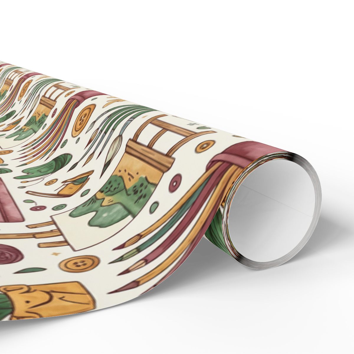 Creative Art Supplies Wrapping Paper Design for Gifting