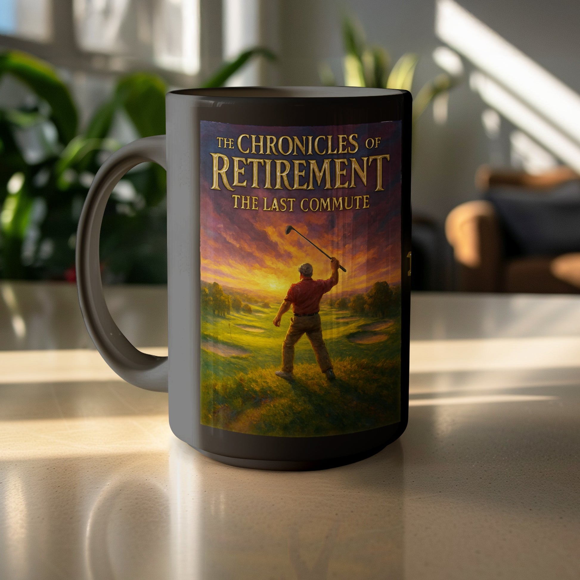 The Chronicles of Retirement The Last Commute Mug