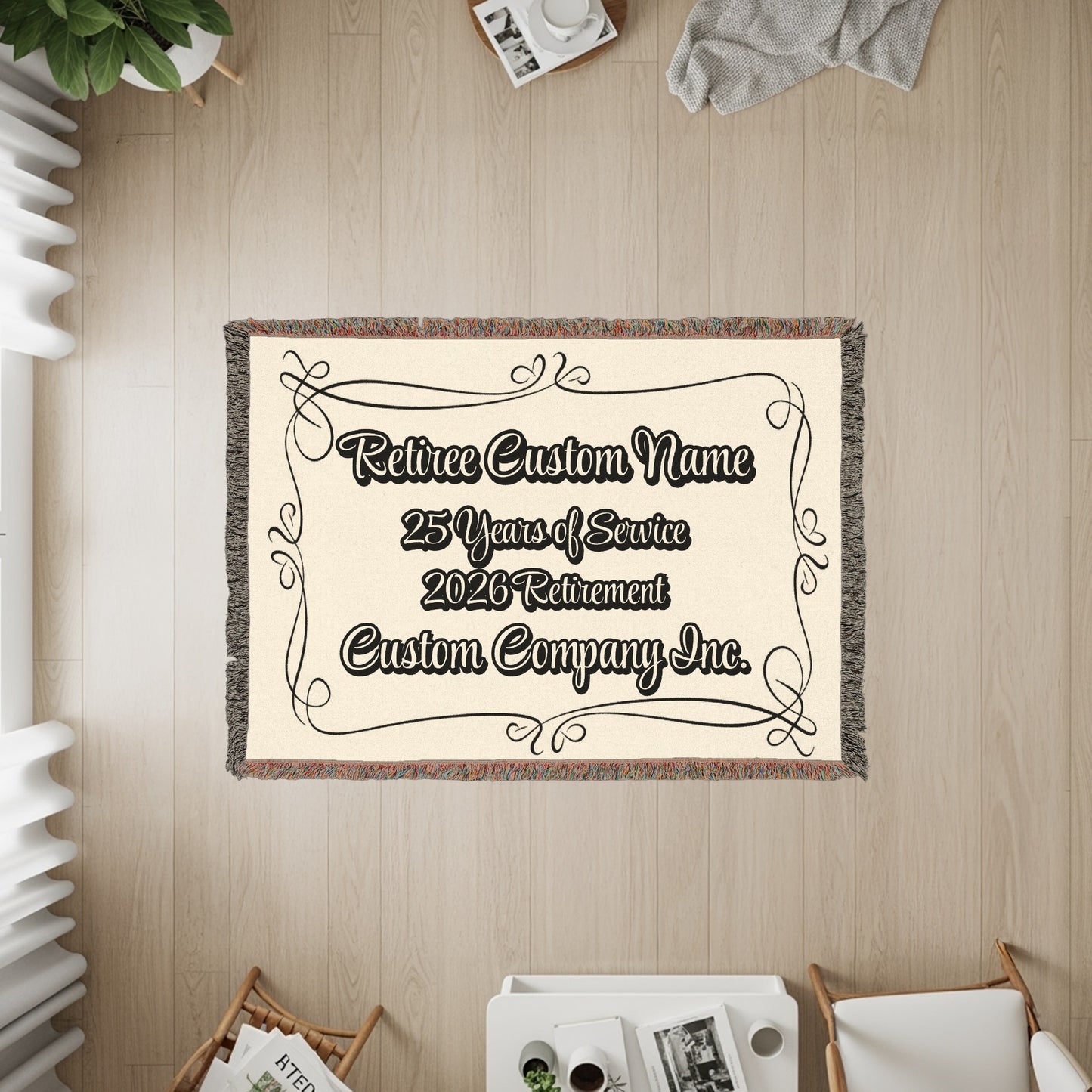 Personalized 25 Years of Service Retirement product