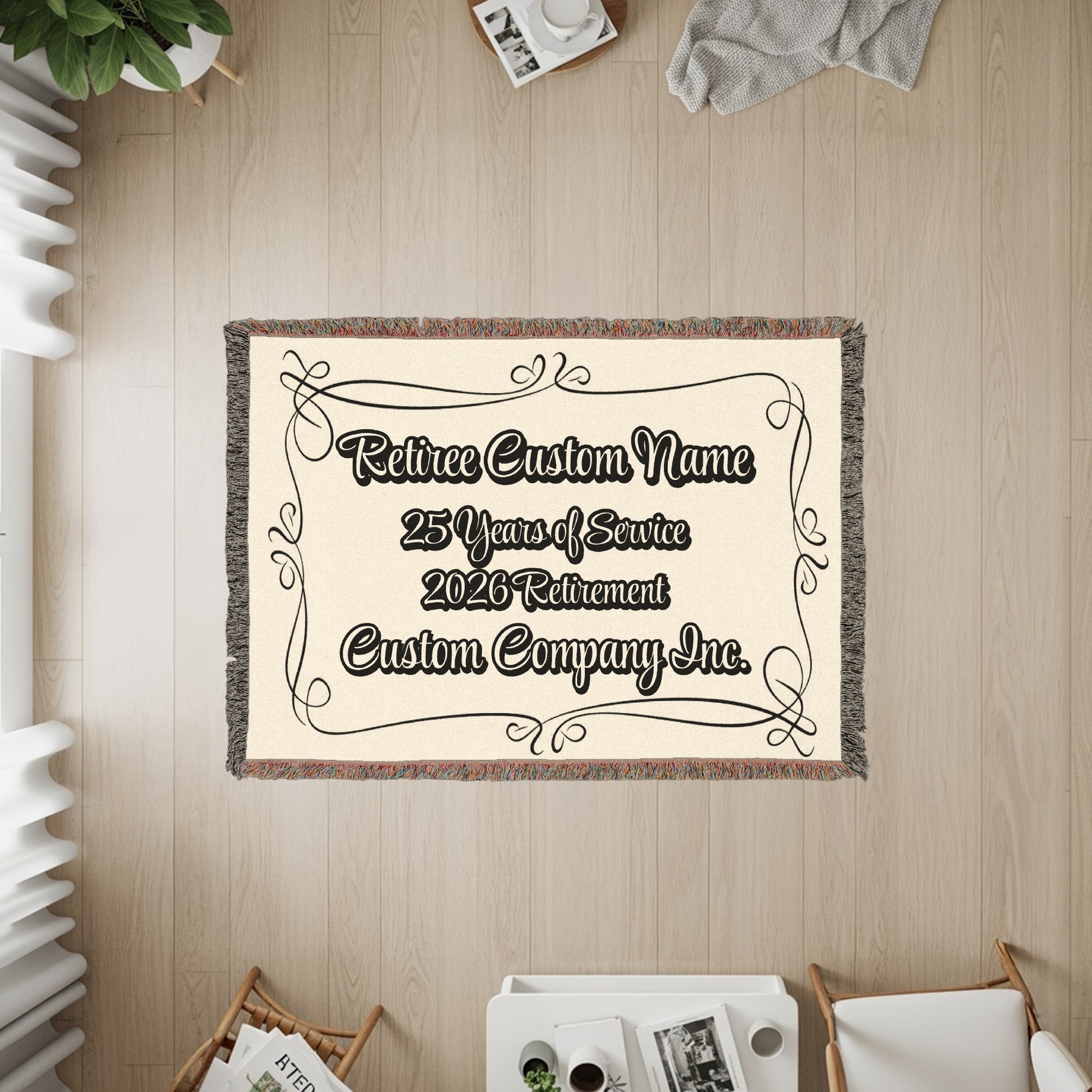 Personalized 25 Years of Service Retirement product