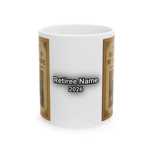 Personalized Retiree Name 2026 Mug Gift for Retirement