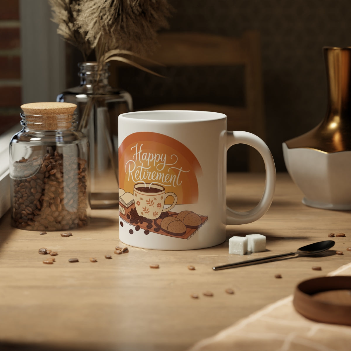 Happy Retirement Celebration Coffee Mug