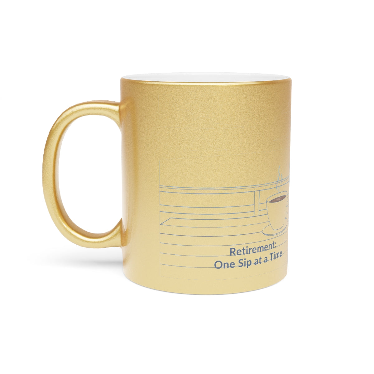 Retirement One Sip at a Time Mug for Relaxation