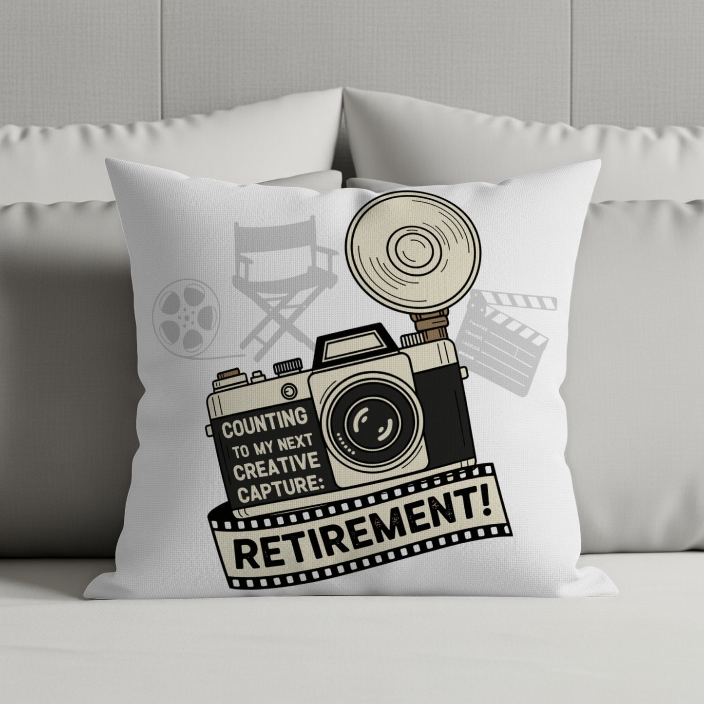 Counting to My Next Creative Capture Retirement | | Pillows & Pillow Cases - Retiree Gifts Retirement Party