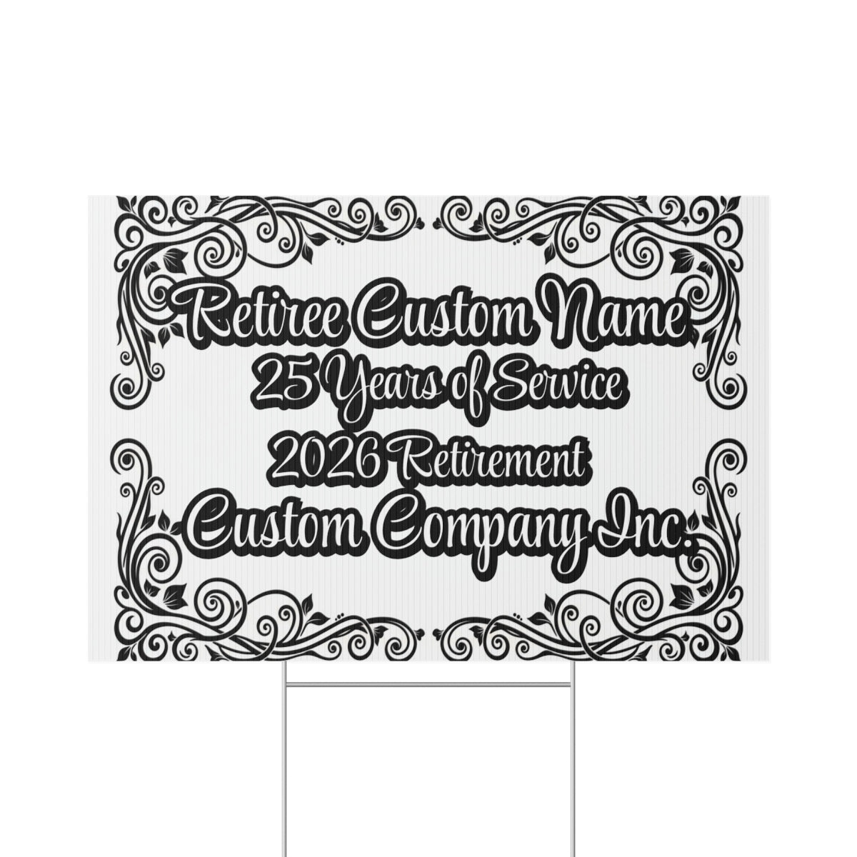 Retiree 25 Years of Service 2026 Retirement product type