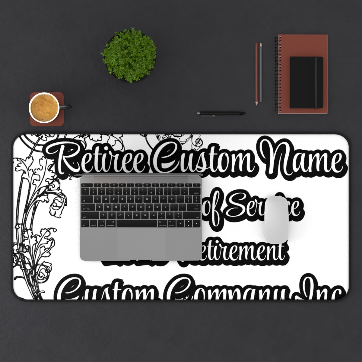 Retiree Custom Name Years of Service Retirement Gift Item