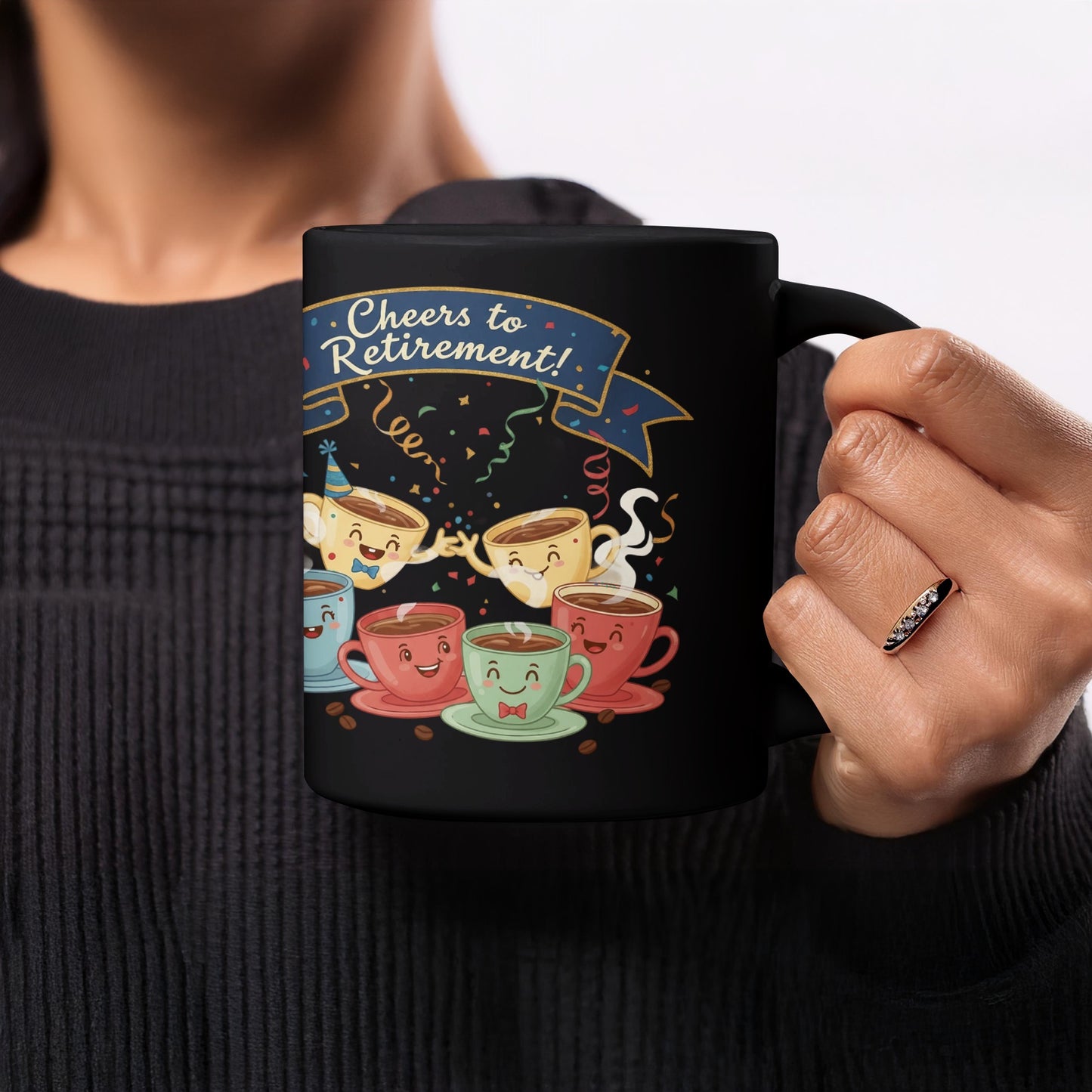 Cheers to Retirement Celebration Mug