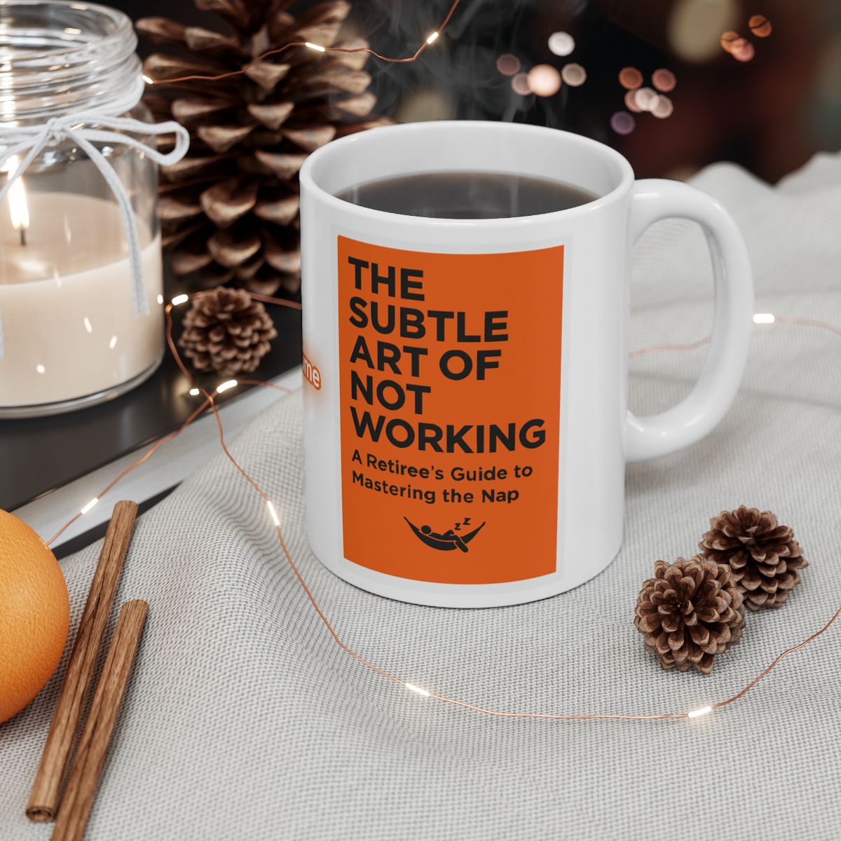 The Subtle Art of Not Working Guide Mug Product
