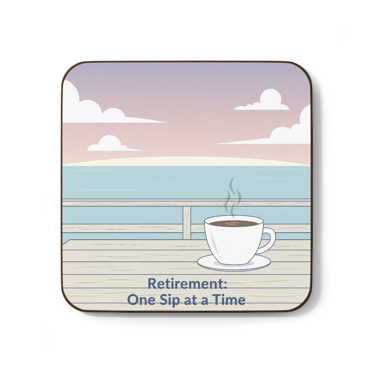 Retirement One Sip at a Time coaster product