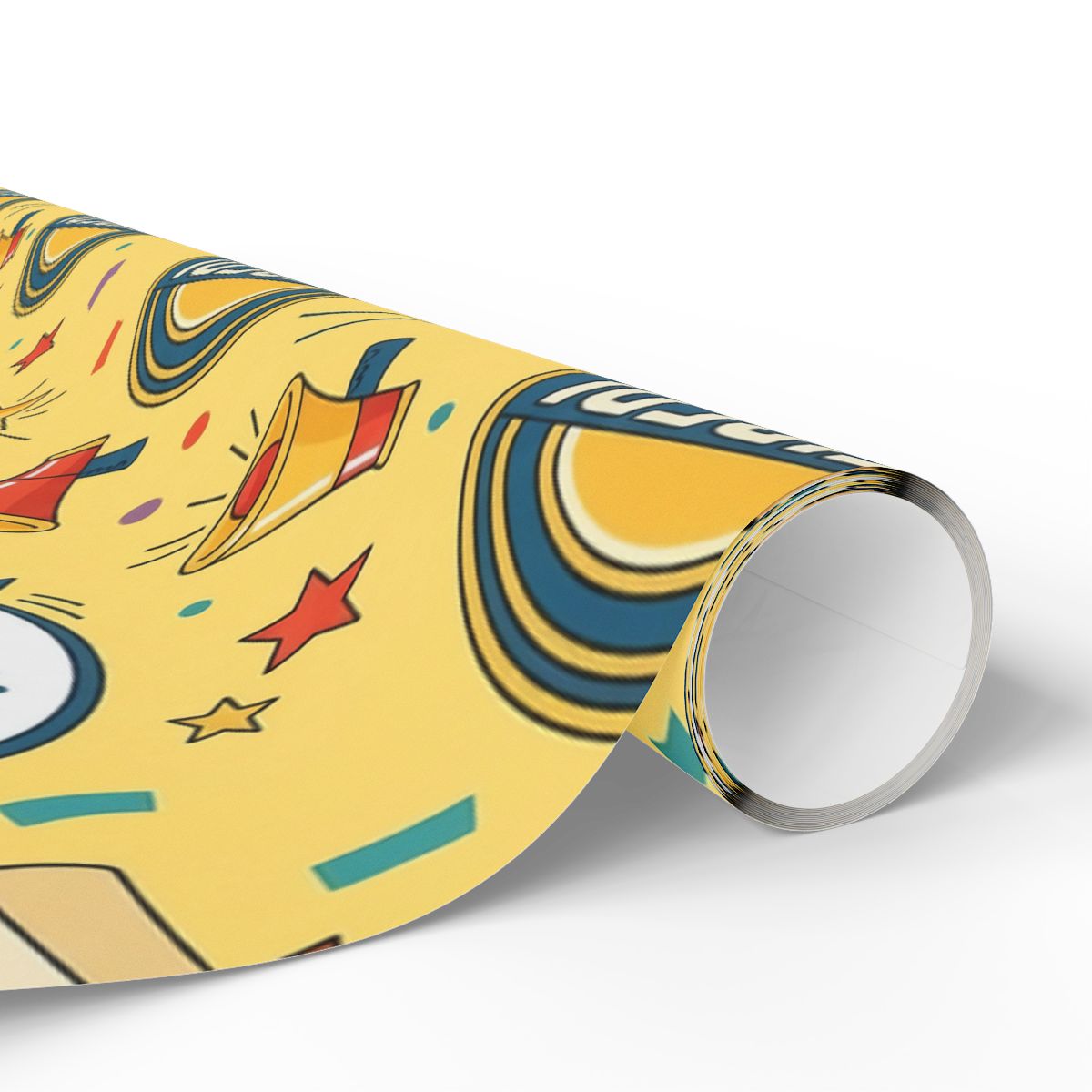 Colorful Birthday Celebration Wrapping Paper Product