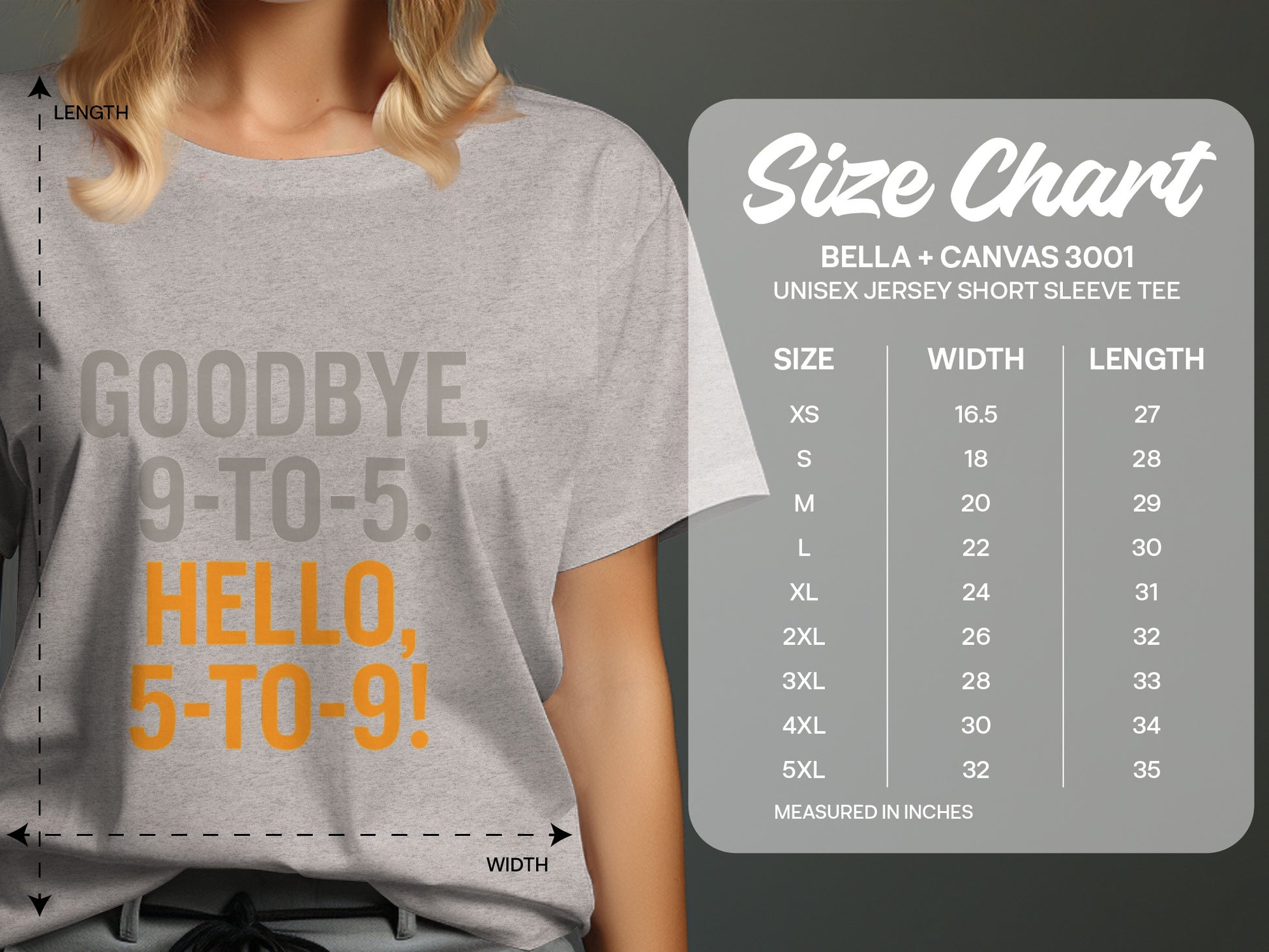 Goodbye 9-To-5 Hello 5-To-9 | Retirement Is Here | A Soft Color Bella T-Shirts - Retiree Gifts Retirement Party